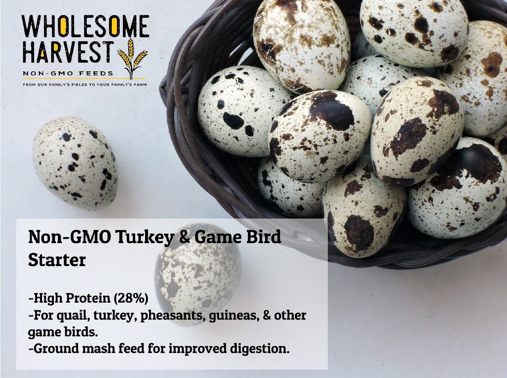 Wholesome Harvest Turkey & Game Bird Starter 40lbs