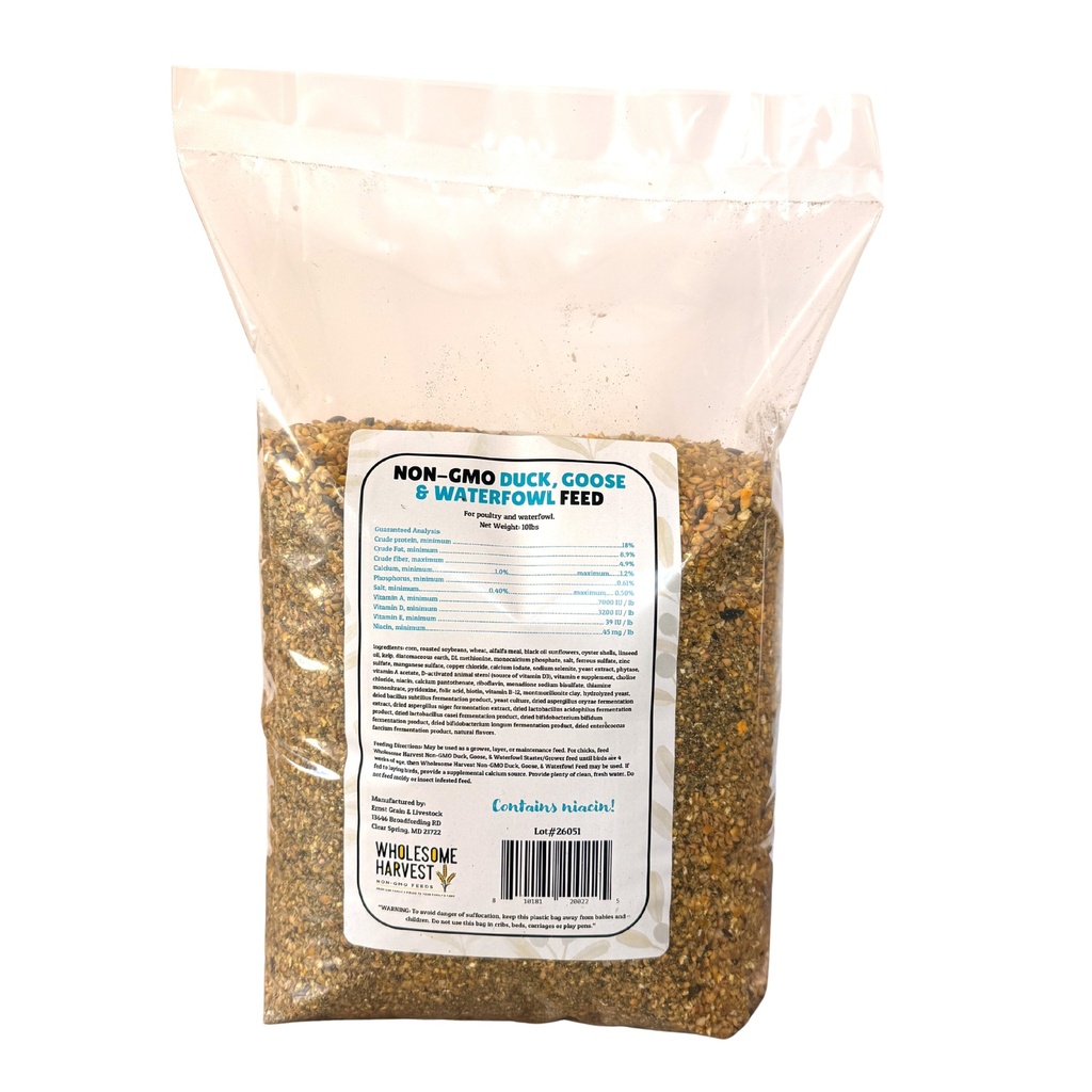 Wholesome Harvest Duck, Goose, & Waterfowl Feed