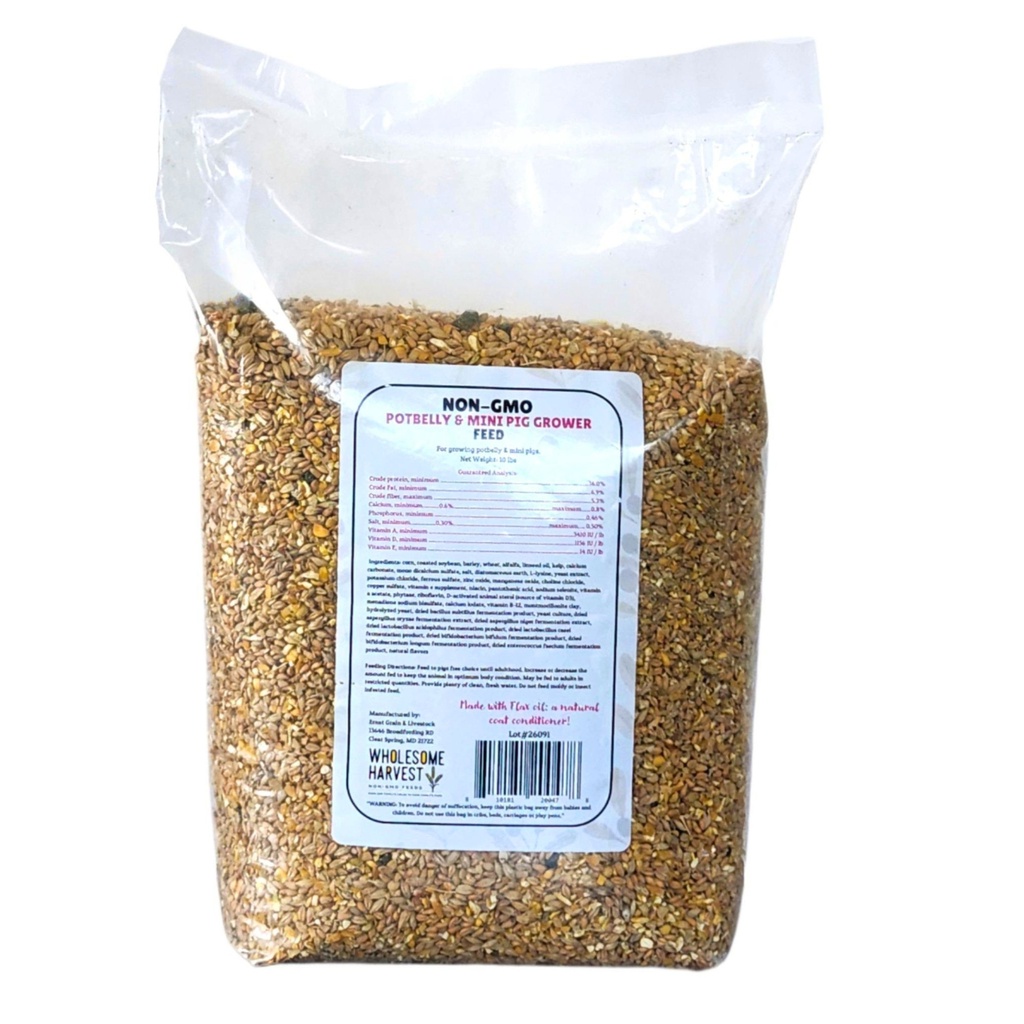 Wholesome Harvest Potbelly & Mini Pig Grower 10lbs