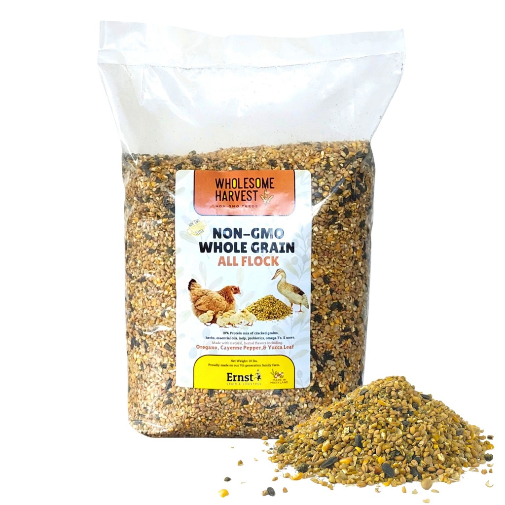 [43936] Wholesome Harvest Whole Grain All Flock  (10lb)