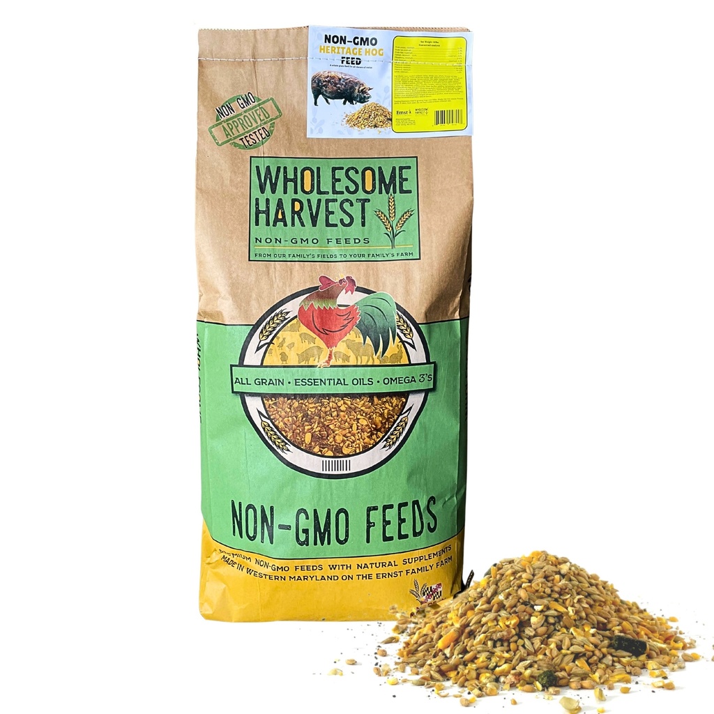 Wholesome Harvest Whole Grain Heritage Hog Feed 40lbs