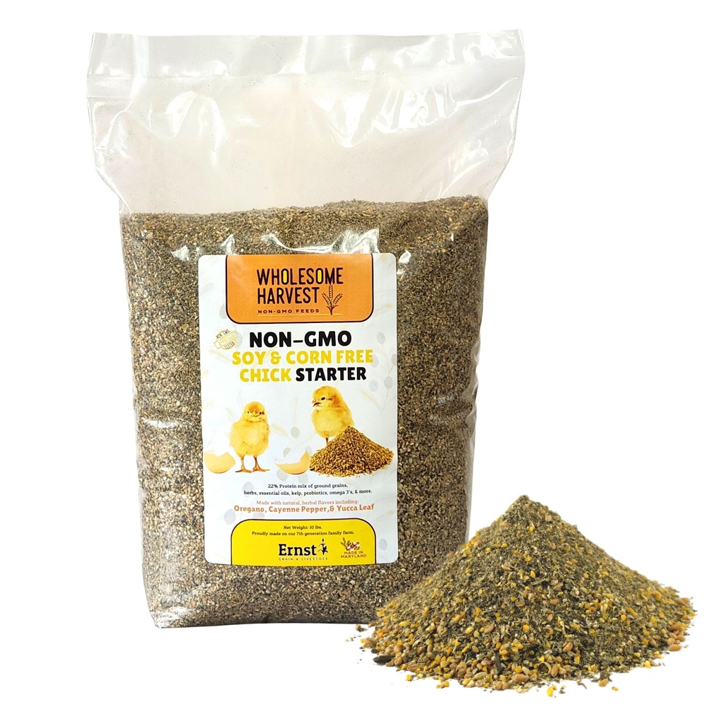 [42989] Wholesome Harvest Soy-Free Corn-Free Chick Starter (10lb)
